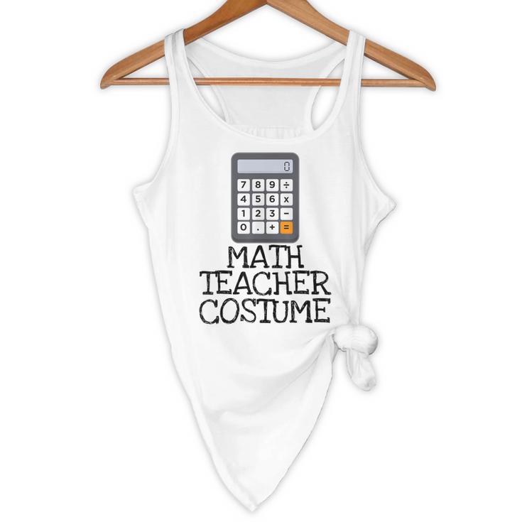 Math Teacher Costume Tshirt Halloween High School Calculator Flowy Tank, novelty gifts, funny gifts Math Teacher Costume Tshirt Halloween High School Calculator Flowy Tank, novelty gifts, funny gifts