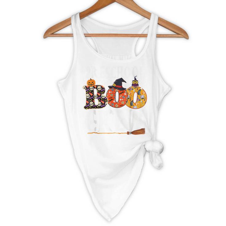 Preschool Boo Crew Teacher Halloween Flowy Tank, novelty gifts, funny gifts Preschool Boo Crew Teacher Halloween Flowy Tank, novelty gifts, funny gifts