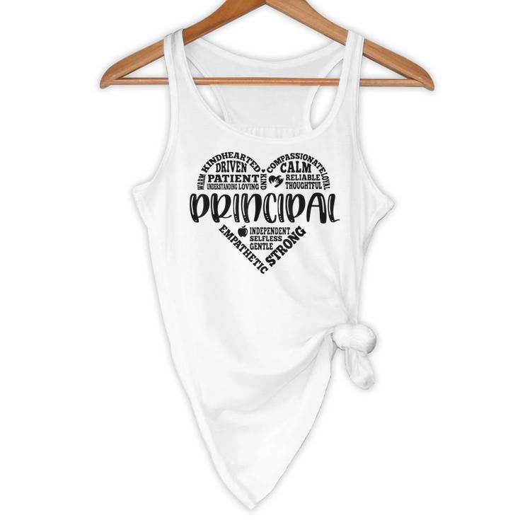 Principal Heart Life School Principal Teacher Appreciation Flowy Tank, novelty gifts, funny gifts Principal Heart Life School Principal Teacher Appreciation Flowy Tank, novelty gifts, funny gifts
