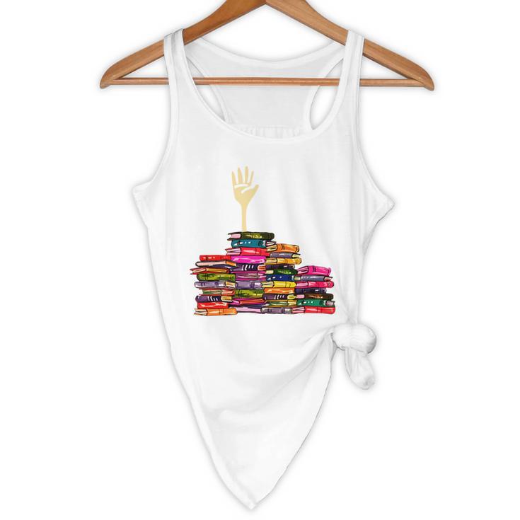 Reading Books Librarian Reader Nerd I'm Ok Teacher School Flowy Tank, novelty gifts, funny gifts Reading Books Librarian Reader Nerd I'm Ok Teacher School Flowy Tank, novelty gifts, funny gifts