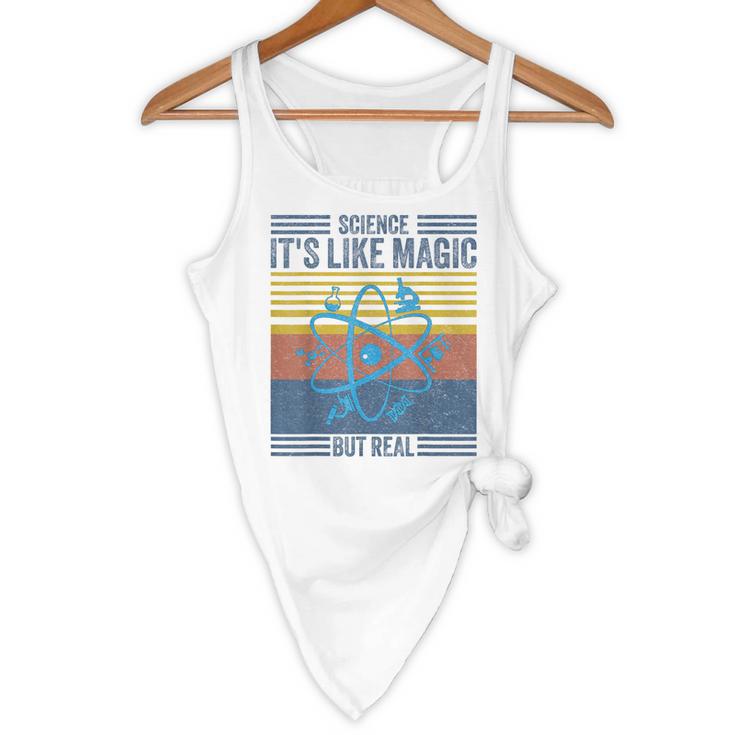 Science It's Like Magic But Real Science Teacher Geek Nerd Flowy Tank, novelty gifts, funny gifts Science It's Like Magic But Real Science Teacher Geek Nerd Flowy Tank, novelty gifts, funny gifts