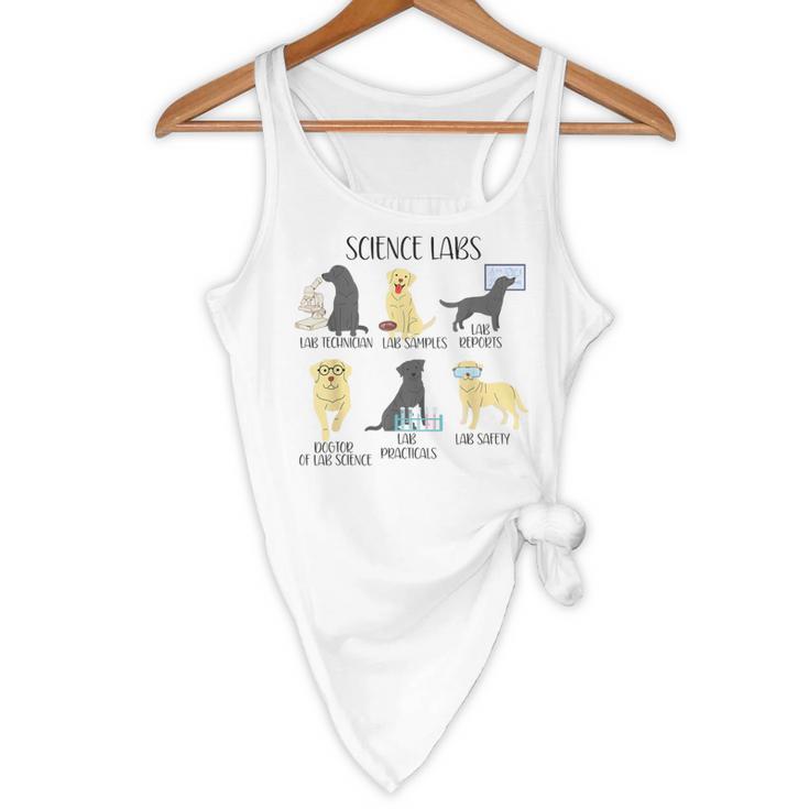 Science Labs Dogs Labrador Retriever Science Teacher Flowy Tank, novelty gifts, funny gifts Science Labs Dogs Labrador Retriever Science Teacher Flowy Tank, novelty gifts, funny gifts
