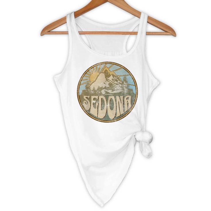 Sedona Arizona Nature Mountains Hiking Outdoors Flowy Tank, novelty gifts, funny gifts