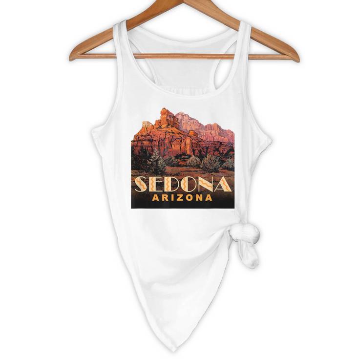 Sedona s Sedona Arizona Shirts T-Shirt Flowy Tank, novelty gifts, funny gifts