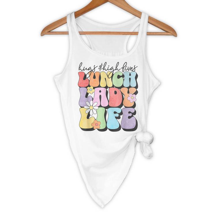 Soul Bleach Teacher Staff First Day Of School Last Hugs & High Fives Lunch Lady Vibes Blue Classic Fit Flowy Tank, novelty gifts, funny gifts Soul Bleach Teacher Staff First Day Of School Last Hugs & High Fives Lunch Lady Vibes Blue Classic Fit Flowy Tank, novelty gifts, funny gifts