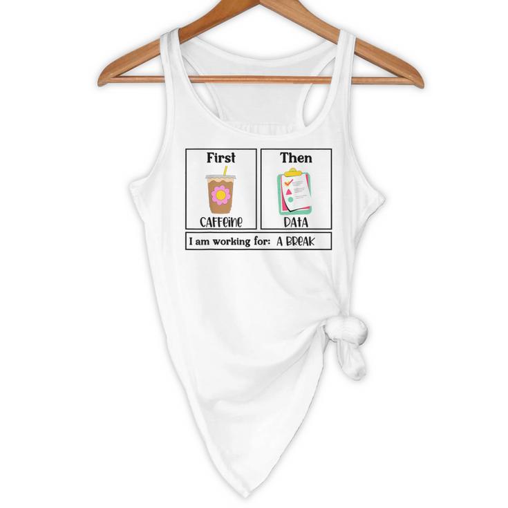 Special Education Teacher First Then Visual I Am Working For Men Women Girls Kids Flowy Tank, novelty gifts, funny gifts Special Education Teacher First Then Visual I Am Working For Men Women Girls Kids Flowy Tank, novelty gifts, funny gifts