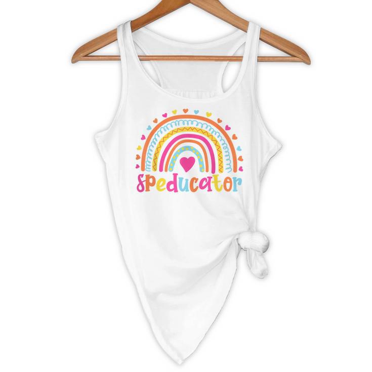 Speducator Special Education Teacher Sped Ed Flowy Tank, novelty gifts, funny gifts Speducator Special Education Teacher Sped Ed Flowy Tank, novelty gifts, funny gifts