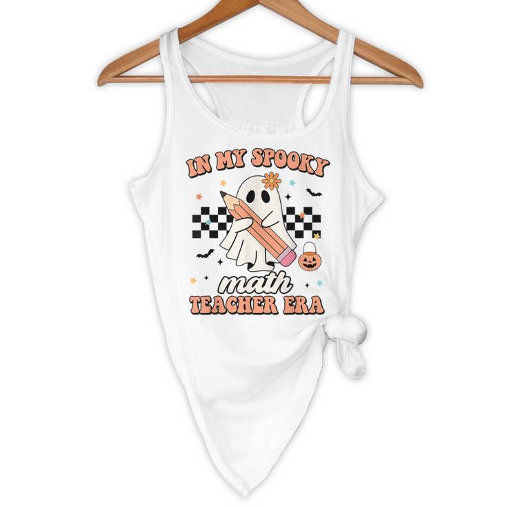 In My Spooky Math Teacher Era Groovy Retro Halloween Costume For Men Women Flowy Tank, novelty gifts, funny gifts In My Spooky Math Teacher Era Groovy Retro Halloween Costume For Men Women Flowy Tank, novelty gifts, funny gifts