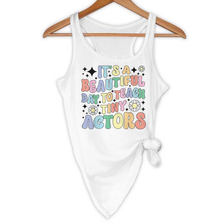 Teach Tiny Actors Theater Drama Teacher Drama Teaching Flowy Tank, novelty gifts, funny gifts Teach Tiny Actors Theater Drama Teacher Drama Teaching Flowy Tank, novelty gifts, funny gifts