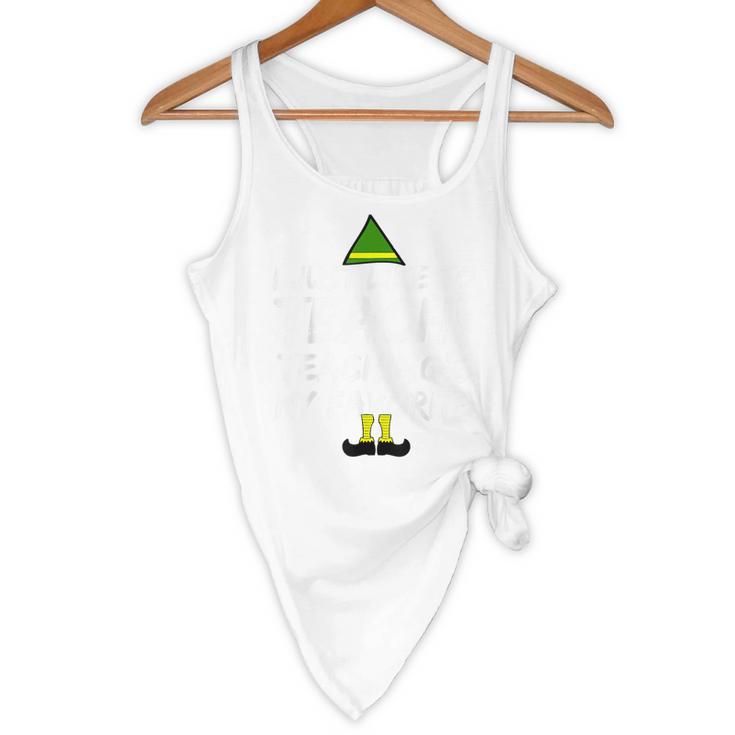 Teacher Christmas Teaching Is My Favorite Flowy Tank, novelty gifts, funny gifts