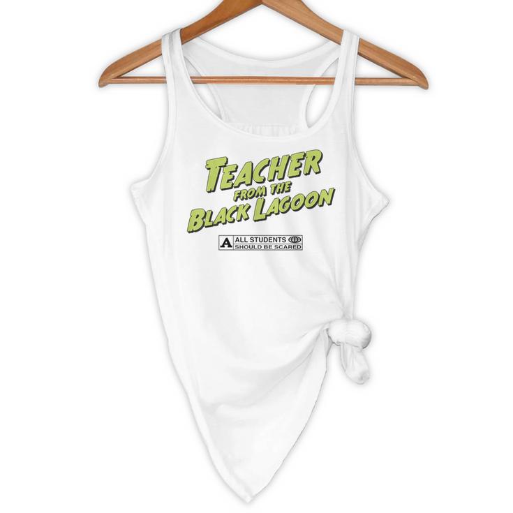 Teacher Halloween Tshirt Teacher From The Lagoon Men Women Flowy Tank, novelty gifts, funny gifts Teacher Halloween Tshirt Teacher From The Lagoon Men Women Flowy Tank, novelty gifts, funny gifts