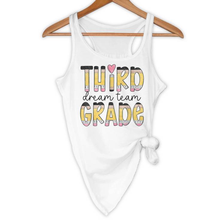 Third Grade Dream Team Back To School 3rd Grade Teacher Flowy Tank, novelty gifts, funny gifts Third Grade Dream Team Back To School 3rd Grade Teacher Flowy Tank, novelty gifts, funny gifts