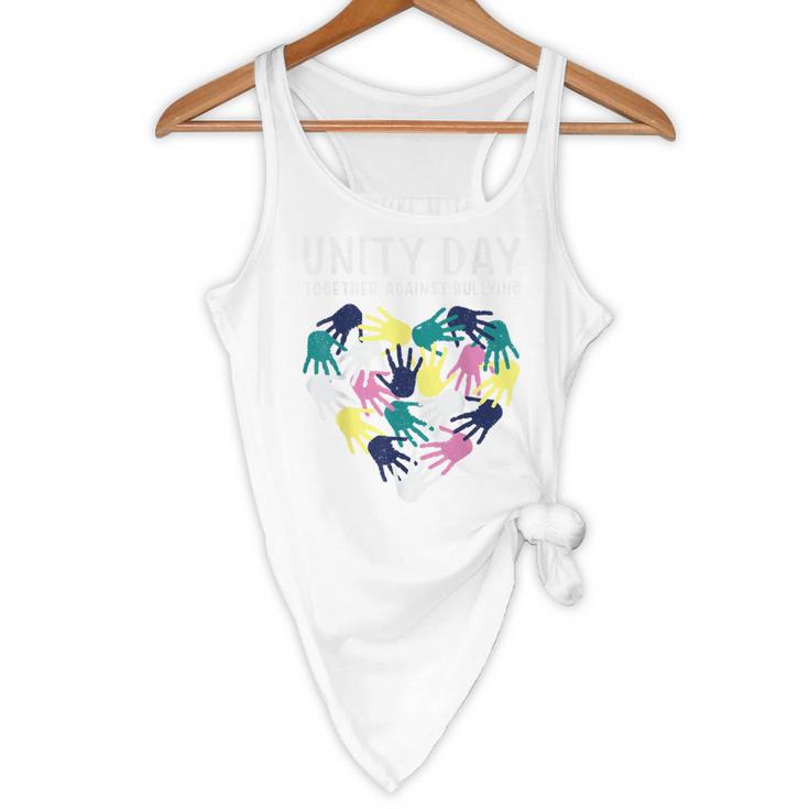 Together Against Bullying Unity Day Teachers Kids Toddler Flowy Tank, novelty gifts, funny gifts Together Against Bullying Unity Day Teachers Kids Toddler Flowy Tank, novelty gifts, funny gifts