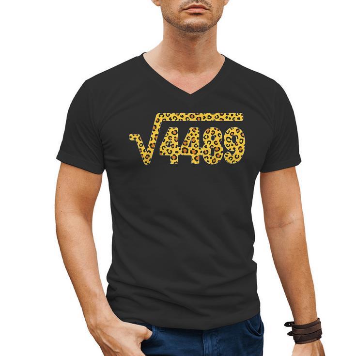 6 7 Leopard Pattern Meme Square Root 4489 Slang Math Teacher Men's V-Neck T-Shirt, trending gift 6 7 Leopard Pattern Meme Square Root 4489 Slang Math Teacher Men's V-Neck T-Shirt, trending gift