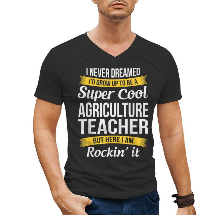Agriculture Teacher Appreciation AG Teacher Men's V-Neck T-Shirt