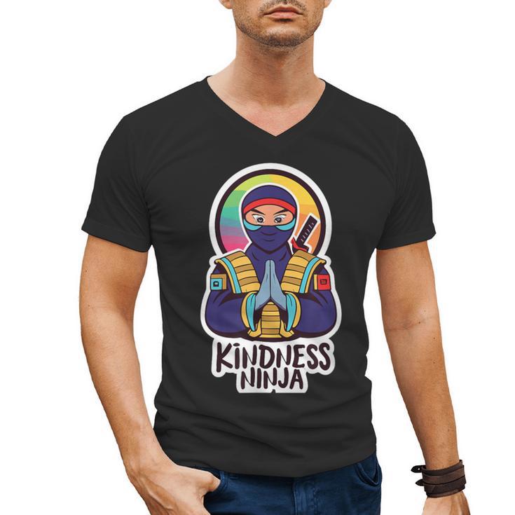 Anti Bullying Kindness Ninja School Teacher Student Men's V-Neck T-Shirt