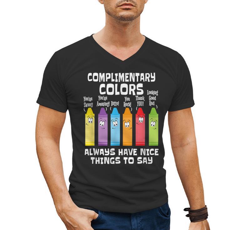 Artist Art Teacher School Artist Joke Men's V-Neck T-Shirt
