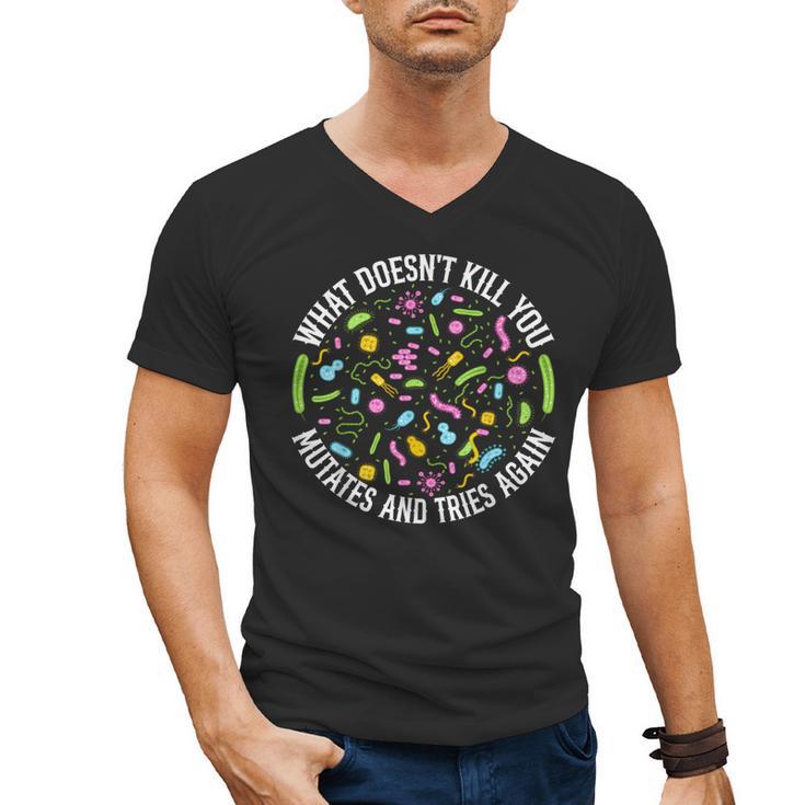 Biology Bio Teachers And Biochemistry Lab Nerds Men's V-Neck T-Shirt