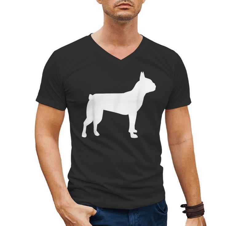 Boston Terrier Men's V-Neck T-Shirt