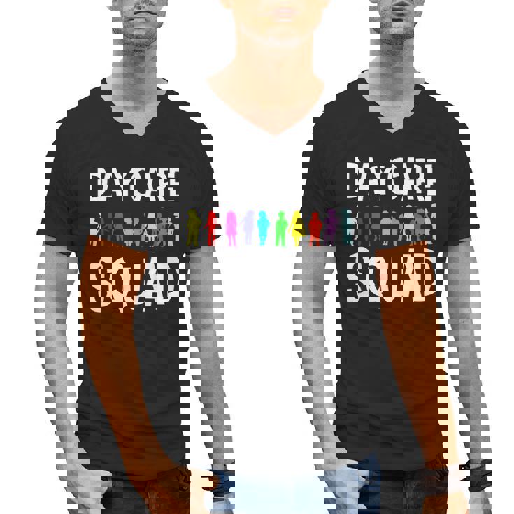 Childcare Daycare Squad Daycare Teacher Men Women Men&#x27;s V-Neck T-Shirt