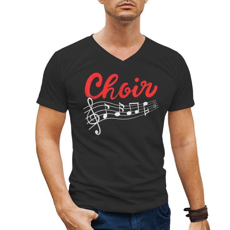 Choir Chorister Choir Teacher Choir Director Men's V-Neck T-Shirt