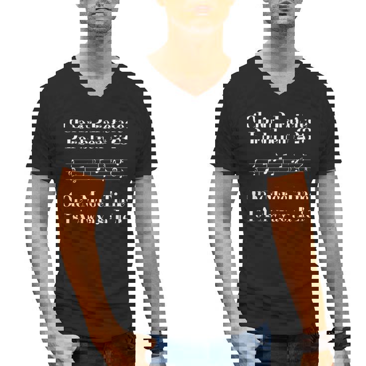 Choir Teacher Shirt Choir Director Vocal Men&#x27;s V-Neck T-Shirt