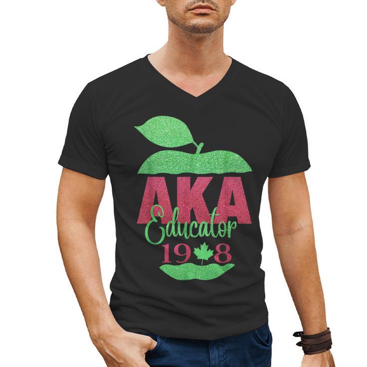 Cute Pretty Educators & Teacher Aka Educator Men's V-Neck T-Shirt
