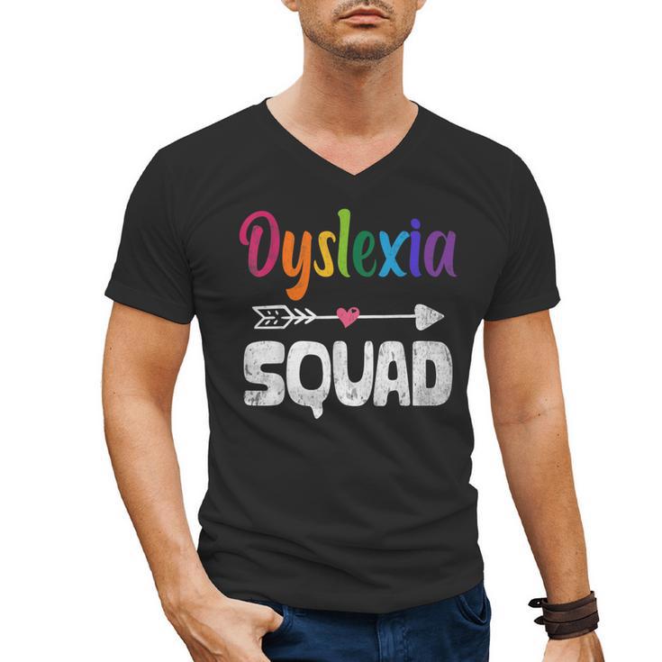 Dyslexia Awareness Month Dyslexia Teacher Therapist Men's V-Neck T-Shirt, trending gift Dyslexia Awareness Month Dyslexia Teacher Therapist Men's V-Neck T-Shirt, trending gift