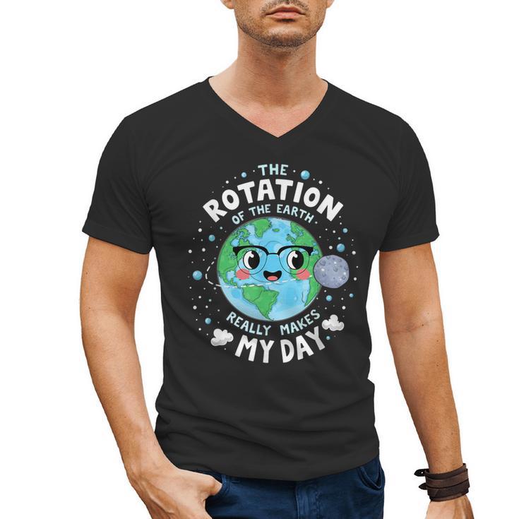 Earth Day Rotation Of The Earth Makes My Day Science Teacher Men's V-Neck T-Shirt, Science Teacher Gifts, trending gift Earth Day Rotation Of The Earth Makes My Day Science Teacher Men's V-Neck T-Shirt, Science Teacher Gifts, trending gift