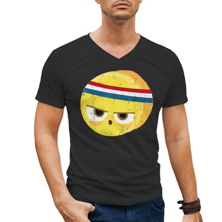 The Eggcellent Athlete Good Egg Teacher Halloween Food Group Men's V-Neck T-Shirt