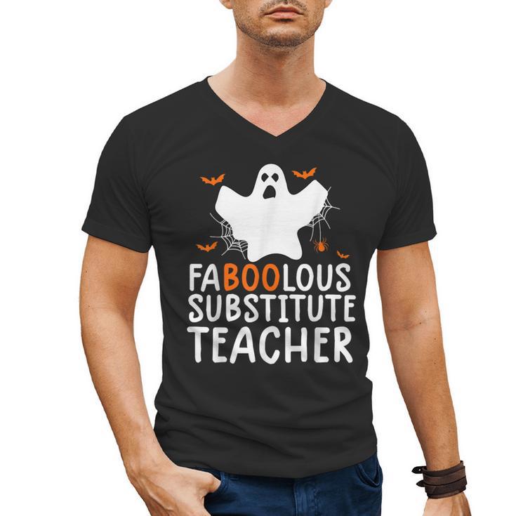 Faboolous Substitute Teacher Halloween Costume Men's V-Neck T-Shirt