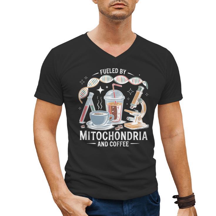 Fueled By Mitochondria Coffee Science Teacher Student Men's V-Neck T-Shirt, Science Teacher Gifts, trending gift Fueled By Mitochondria Coffee Science Teacher Student Men's V-Neck T-Shirt, Science Teacher Gifts, trending gift