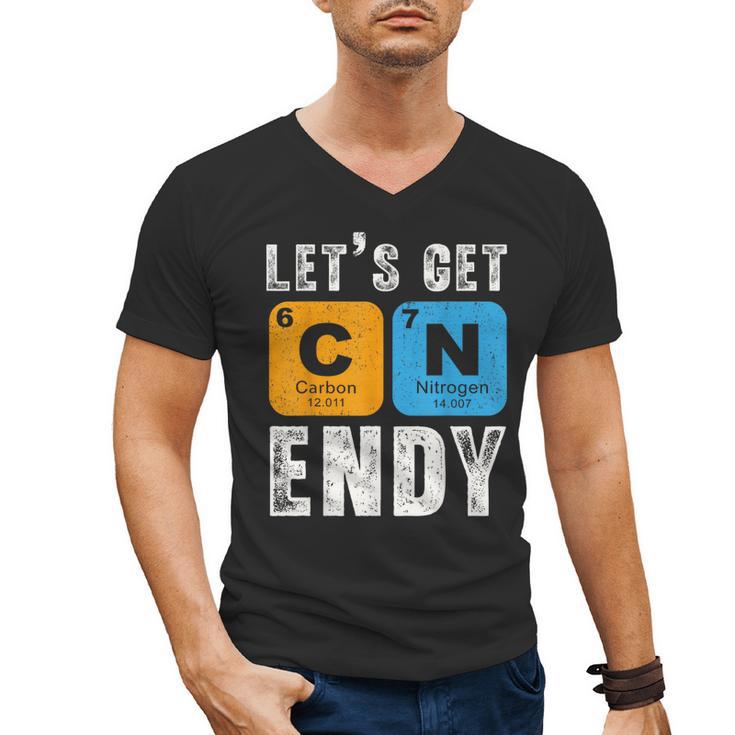 Fun 67 Meme Six Seven Science Teacher Periodic Table Men's V-Neck T-Shirt