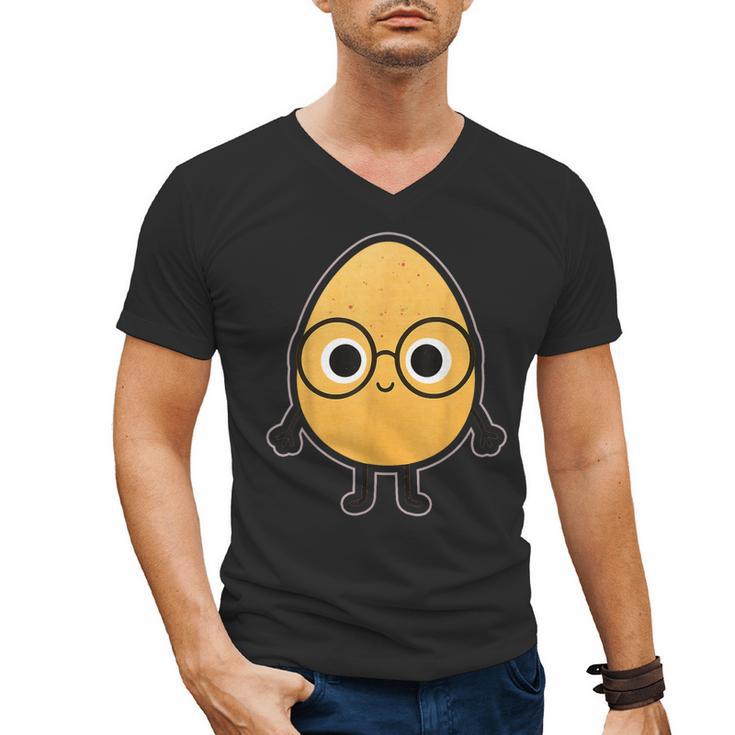 Good Egg Teacher Halloween Costume The Smart Cookie Men's V-Neck T-Shirt
