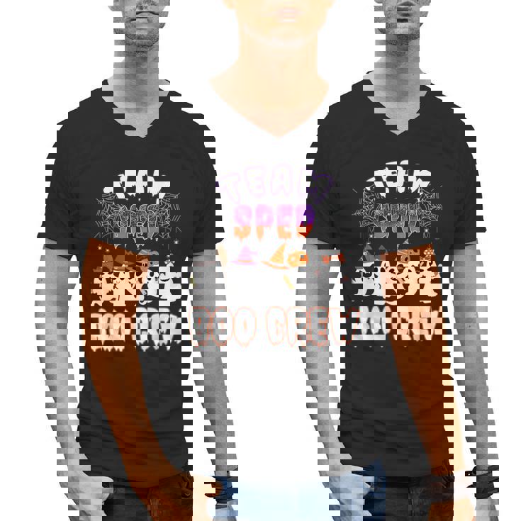 Halloween Costume Team SPED Teacher Special Education Men&#x27;s V-Neck T-Shirt, trending gift