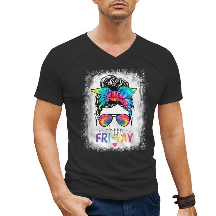 Happy Fri-Yay Friday Teacher Life Happy Friday Men's V-Neck T-Shirt