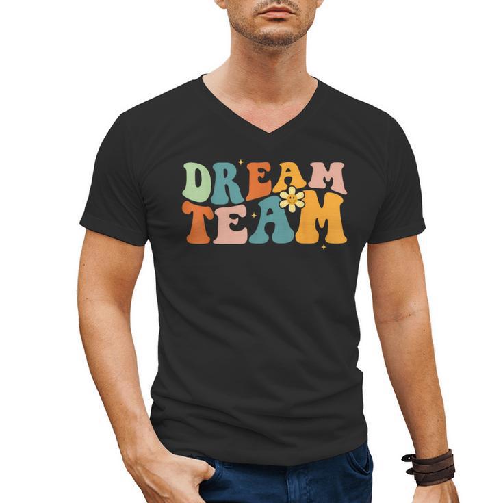 Last Day Of School Back To School Dream-Team Teacher Kids Men's V-Neck T-Shirt