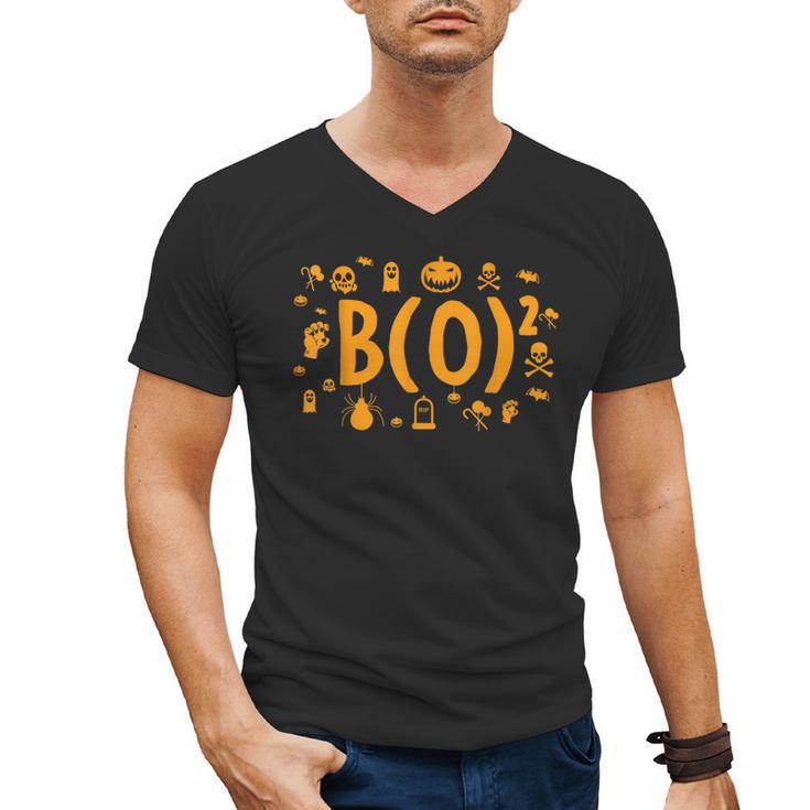 Math Teacher Halloween Mathematician Math Lover Boo Men's V-Neck T-Shirt