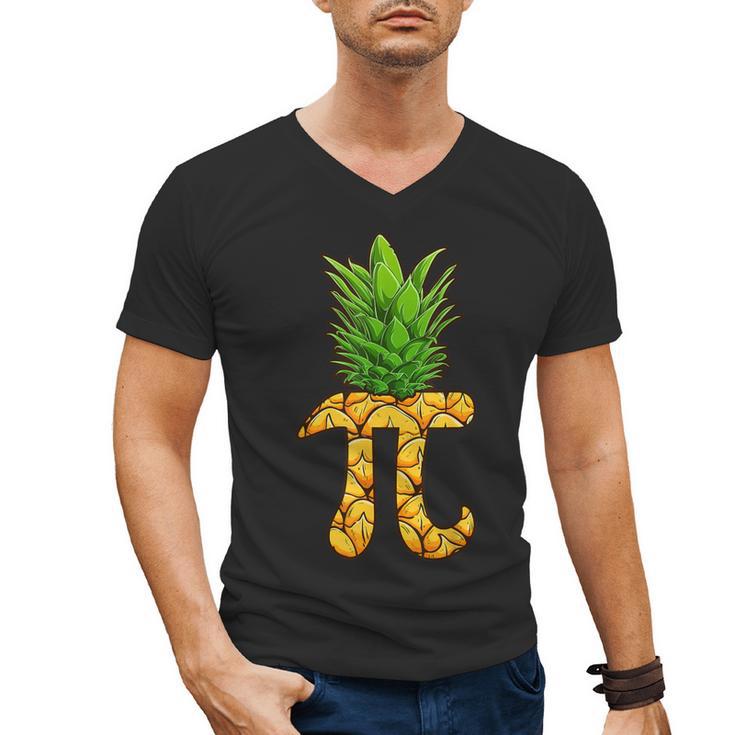 Math Teacher Hawaiian Shirts Pineapple Pi Day Symbol Men's V-Neck T-Shirt, trending gift Math Teacher Hawaiian Shirts Pineapple Pi Day Symbol Men's V-Neck T-Shirt, trending gift