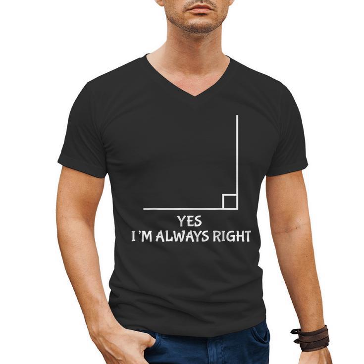 Math Teacher Joke Men Women Fun Best Math Quotes Men's V-Neck T-Shirt