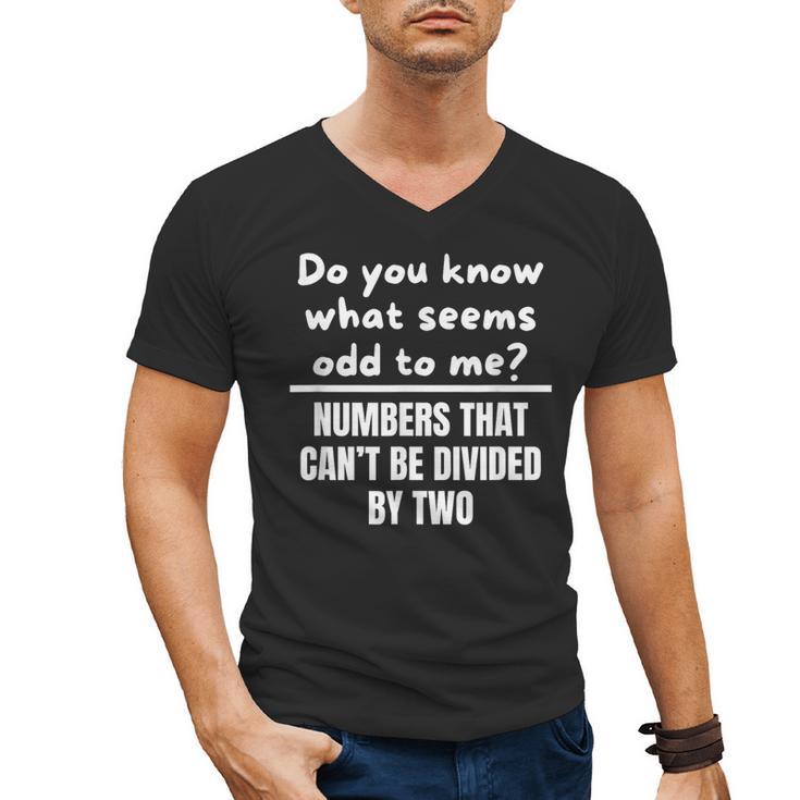 Math Teacher Jokes Men's V-Neck T-Shirt