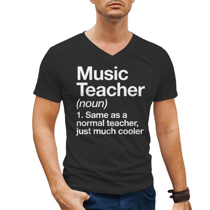 Music Teacher Definition Back To School First Day Men's V-Neck T-Shirt, trending gift Music Teacher Definition Back To School First Day Men's V-Neck T-Shirt, trending gift