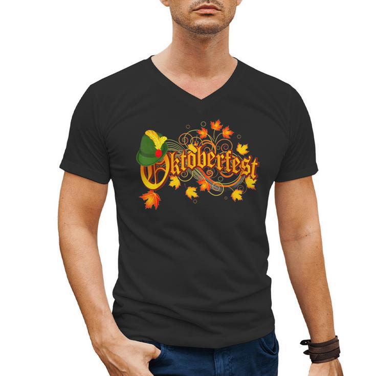 Oktoberfest German Beer Festival October Men's V-Neck T-Shirt