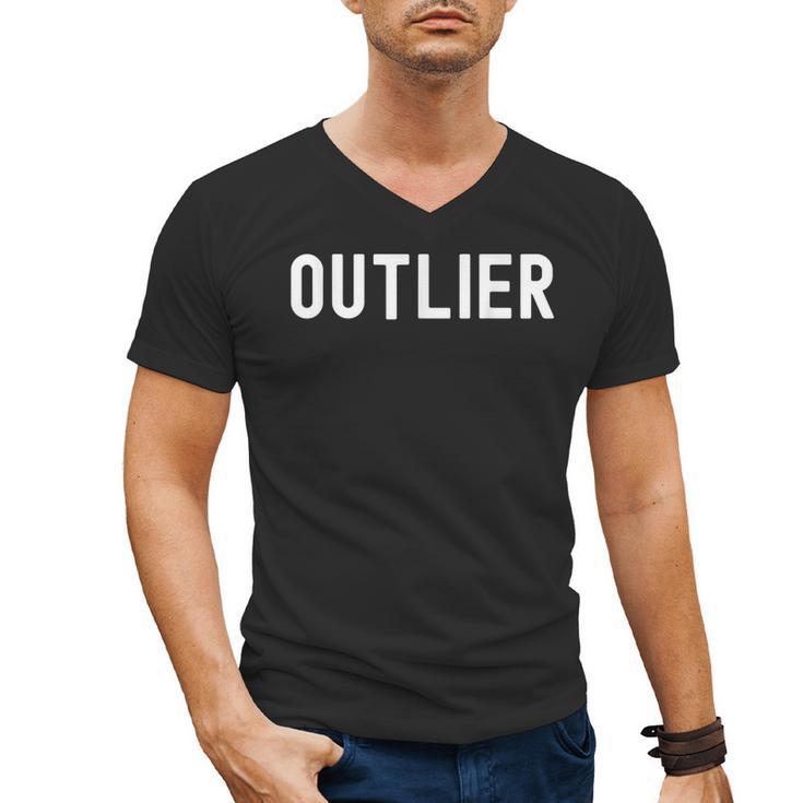 Outlier Statistics Teacher Statistics Data Science Men Women Kids Men's V-Neck T-Shirt