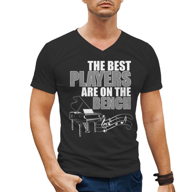 Piano Art For Men Women Pianist Piano Teacher Piano Player Men's V-Neck T-Shirt