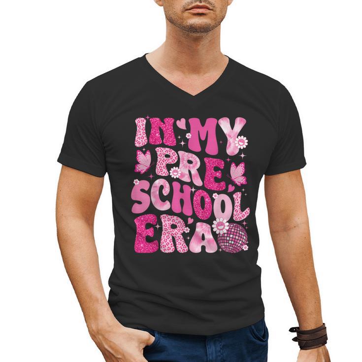 In My Preschool Era Teachers Women Back To School Kids Girls Men's V-Neck T-Shirt