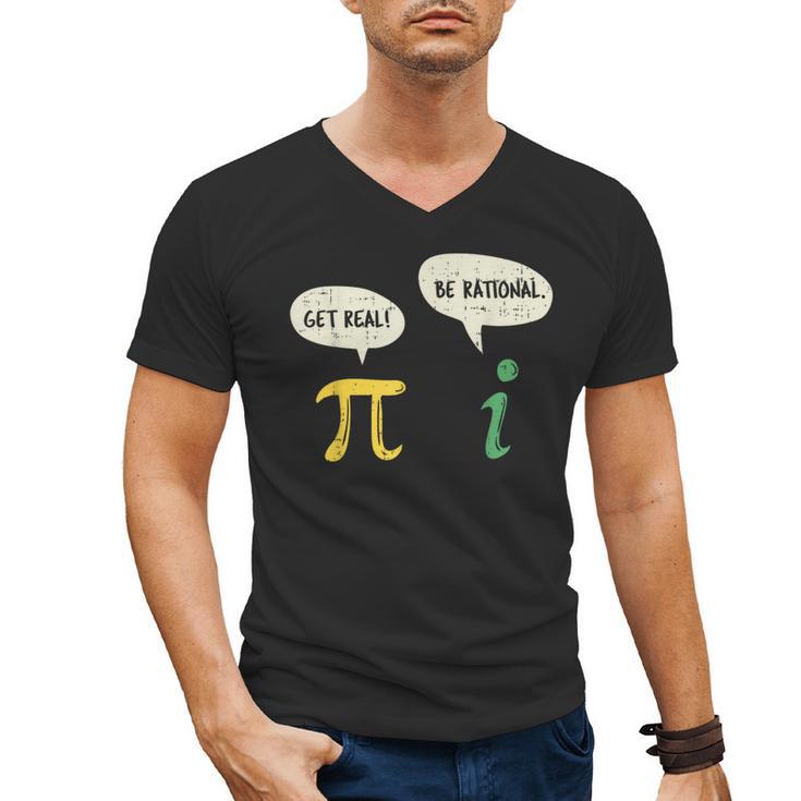 Get Real Be Rational Shirt Pi Math Teacher Geek Men's V-Neck T-Shirt, trending gift Get Real Be Rational Shirt Pi Math Teacher Geek Men's V-Neck T-Shirt, trending gift
