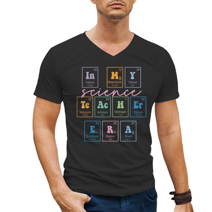 In My Science Teacher Era Science Teacher Men's V-Neck T-Shirt, Science Teacher Gifts, trending gift
