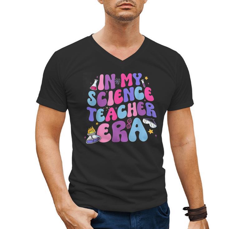 In My Science Teacher Era Teacher Men's V-Neck T-Shirt