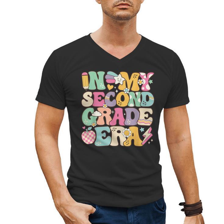 In My Second Grade Era Girl Back To School 2nd Grade Teacher Men's V-Neck T-Shirt, 2nd Grade Teacher Gifts, trending gift In My Second Grade Era Girl Back To School 2nd Grade Teacher Men's V-Neck T-Shirt, 2nd Grade Teacher Gifts, trending gift